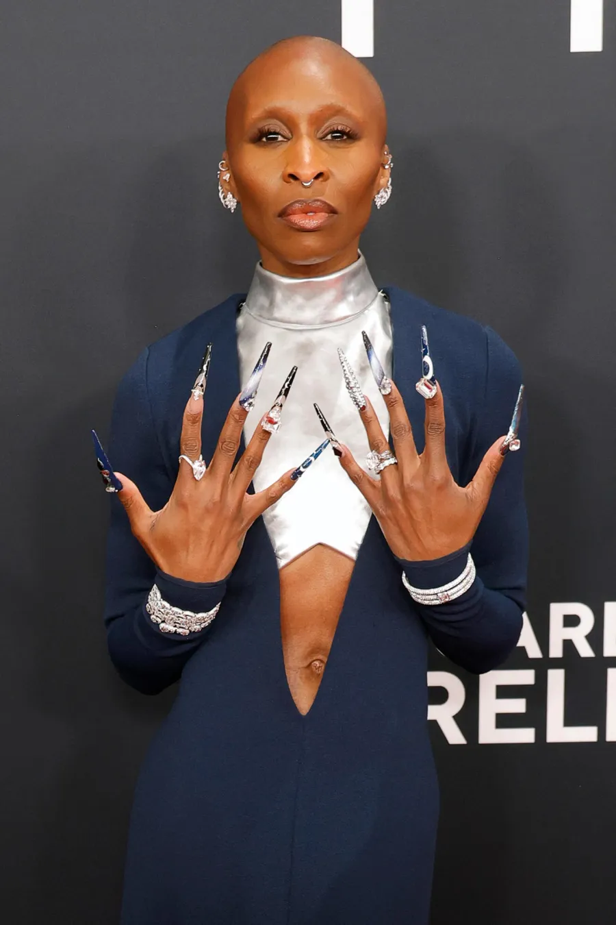 Celebrities With Out of the Box Nail Designs Cardi B Cynthia Erivo Latto and More 943