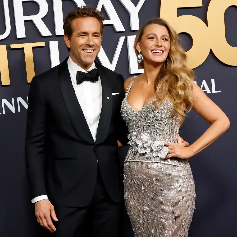 Chevy Chase Smiles With Blake Lively and Ryan Reynolds at Chris Rock 60th Birthday Celebration