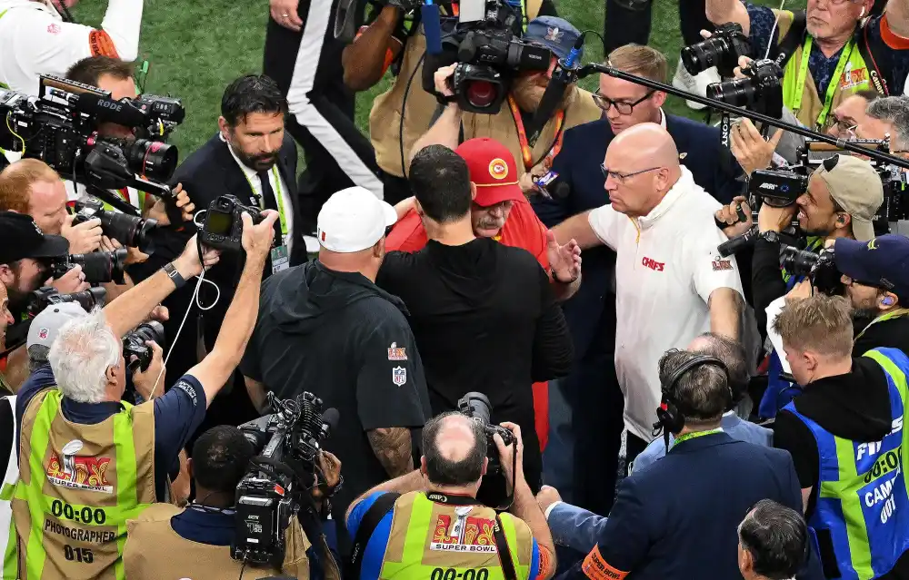 Chiefs Coach Andy Reid Reacts to Super Bowl Loss Nick Sirianni Super Bowl LIX