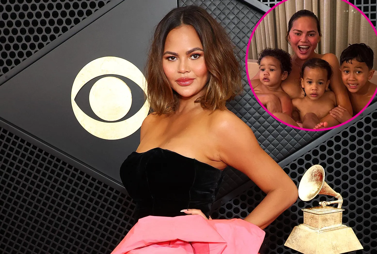 Chrissy Teigen Defends Taking Coconut Milk Bath With Kids 066