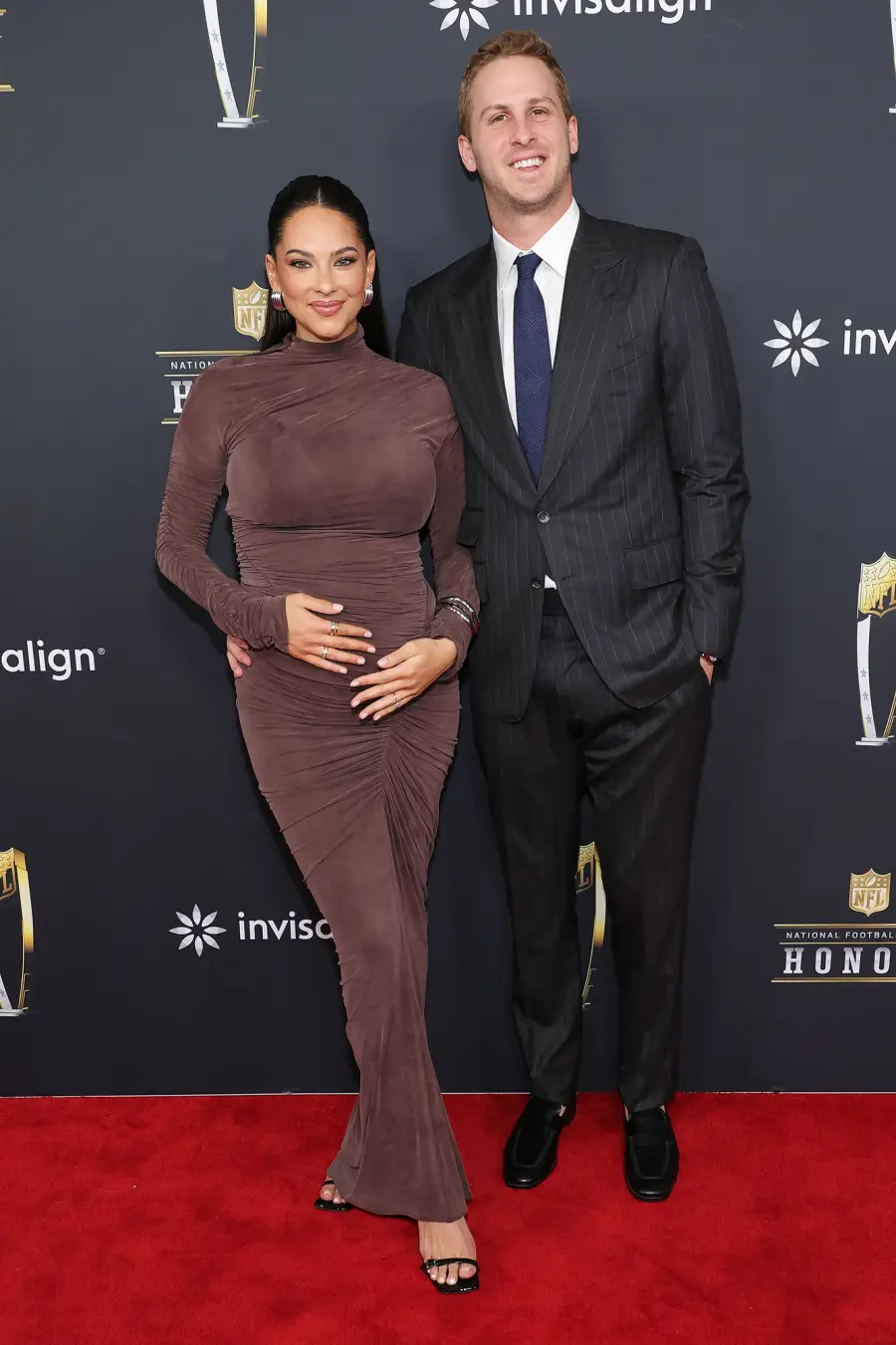 Christen Harper and Jared Goff Hottest Couples at the 2024 NFL Honors