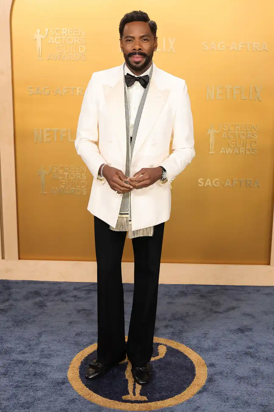 Colman Domingo Arrival Red Carpet 31st Annual Screen Actors Guild Awards 2025 SAG