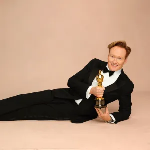 Conan O Brien Jokes He ll Be Shirtless and Oiled During 2025 Oscars