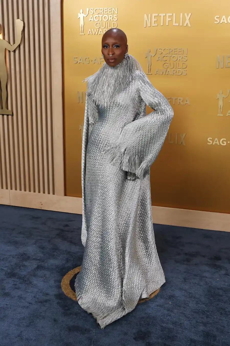 Cynthia Erivo Ariana Grande and More Wicked Cast Members Sparkle at the 2025 SAG Awards 112