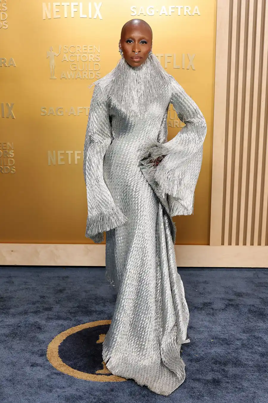 Cynthia Erivo Arrival Red Carpet 31st Annual Screen Actors Guild Awards 2025 SAG