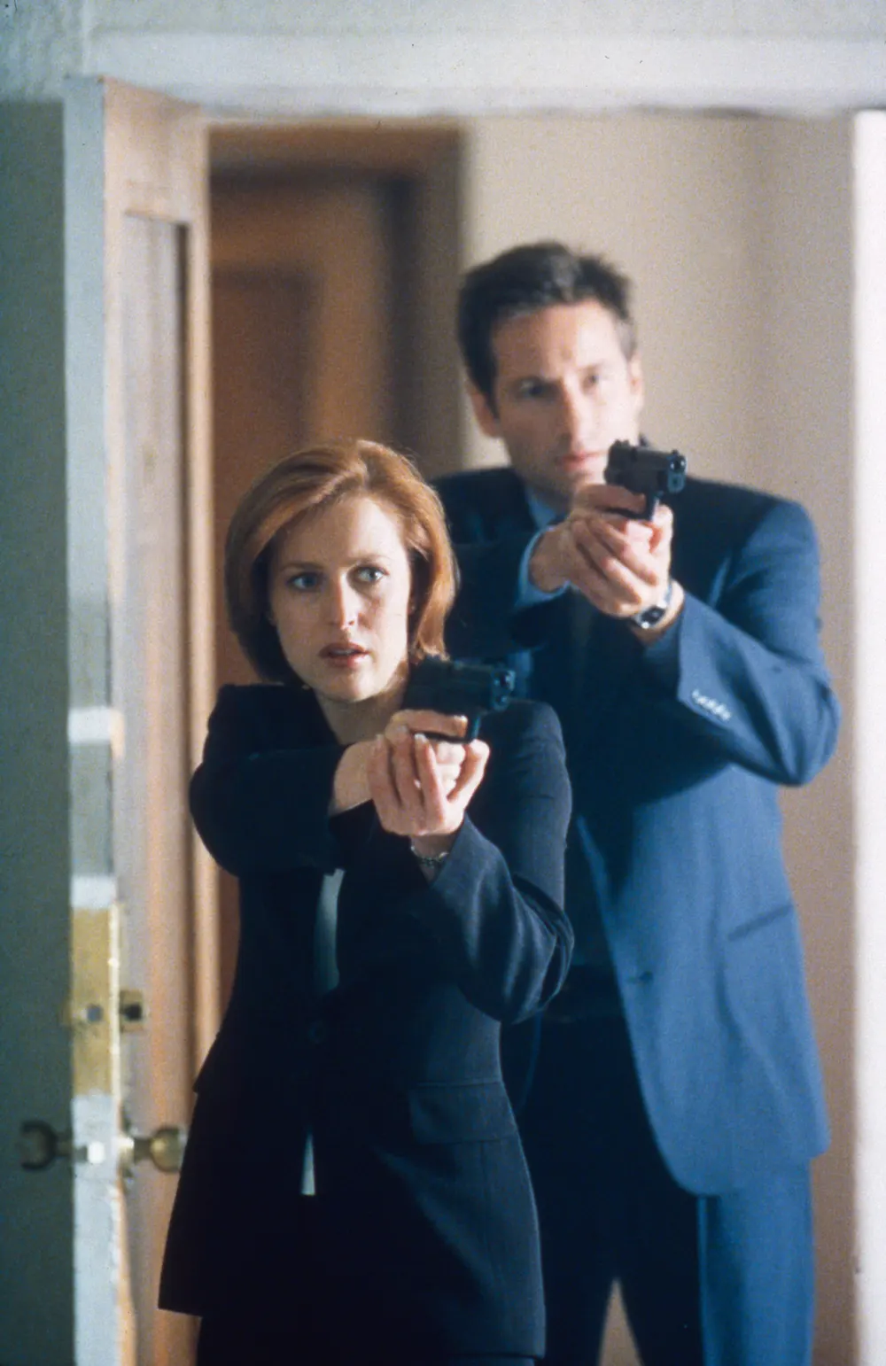 David Duchovny and Gillian Anderson Stage X Files Reunion During 2025 SAG Awards