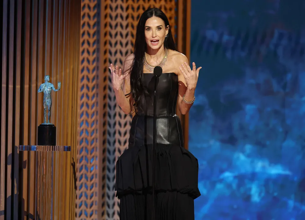 Demi Moore 31st Annual Screen Actors Guild Awards 2025 SAG Winner