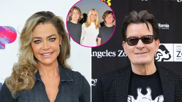 Denise Richards Makes Rare Comment About Charlie and Brooke Twin Sons