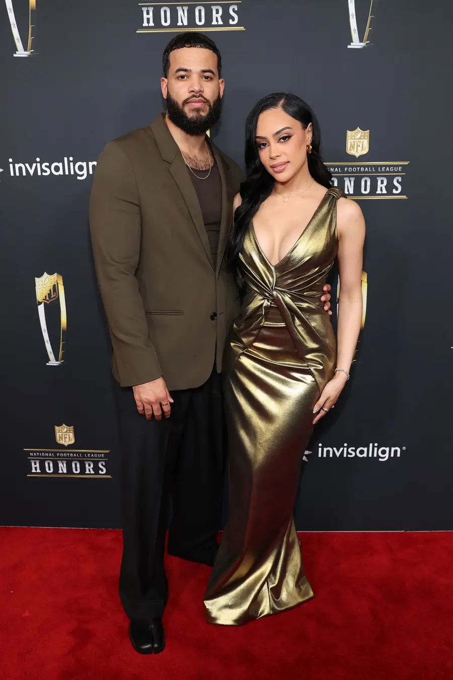 Desmond Scott and Kristy Sarah Hottest Couples at the 2024 NFL Honors