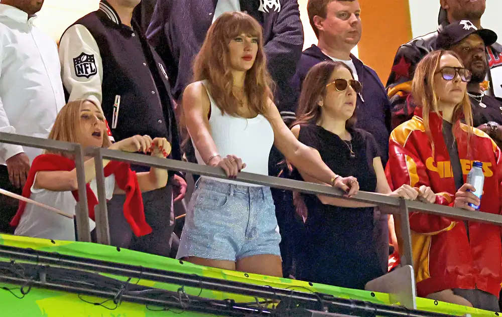 Did Taylor Swift Cut a Pair of Jeans into Shorts at 2025 Super Bowl