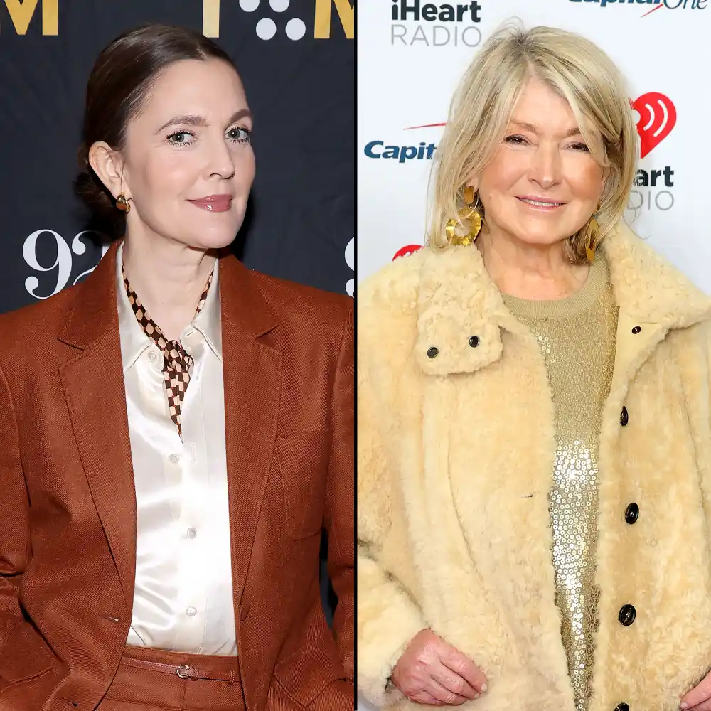 Drew Barrymore Reacts to Viral Martha Stewart Moment