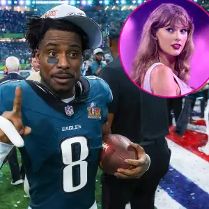 Eagles C J Gardner Johnson Makes Vulgar Dig at Taylor Swift Fans With Super Bowl Parade Sweatshirt 419