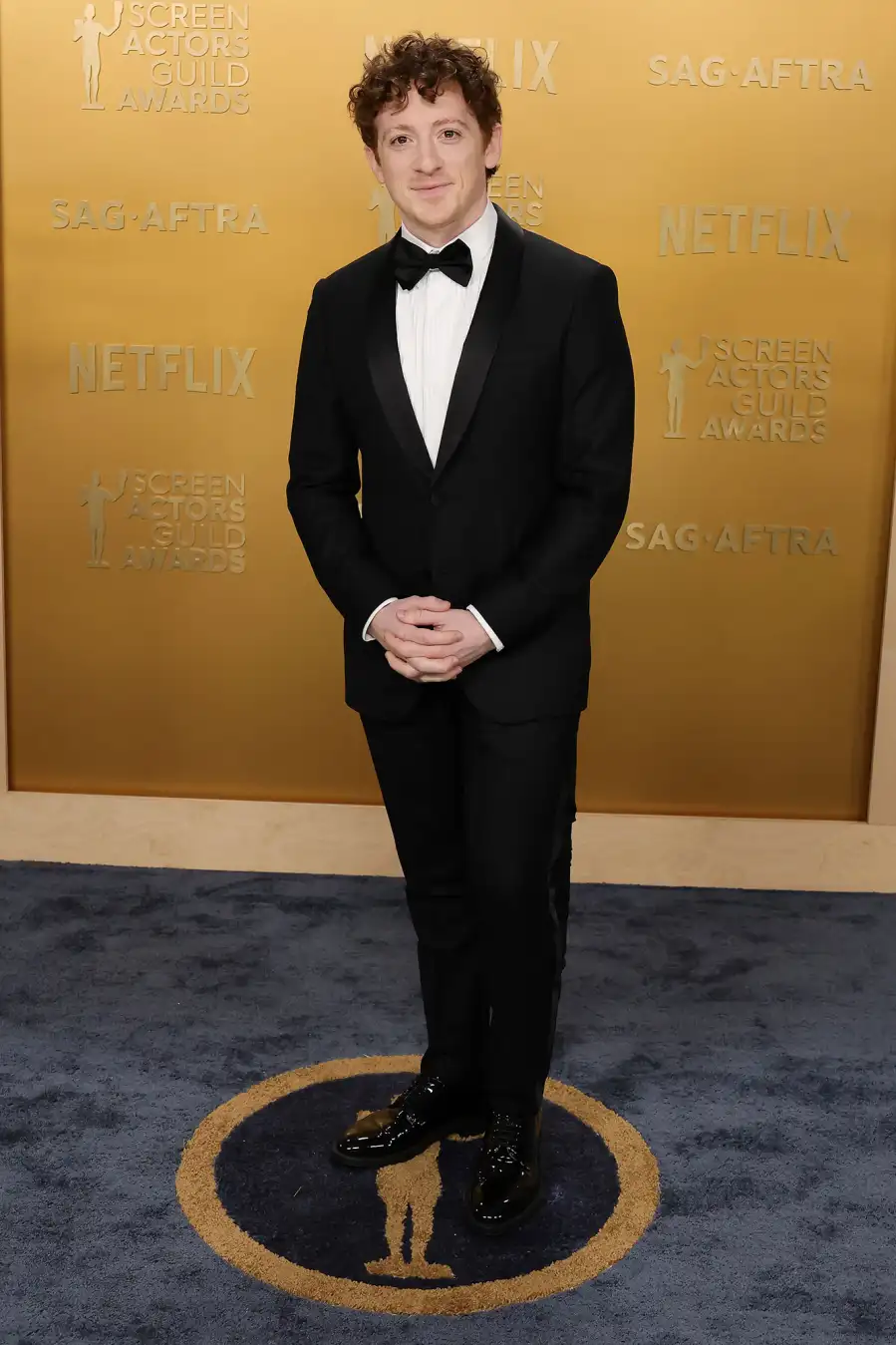 Ethan Slater Arrival Red Carpet 31st Annual Screen Actors Guild Awards 2025 SAG
