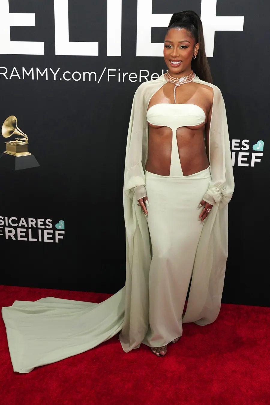 Every Naked Dress that Heated Up the 2025 Grammys Red Carpet