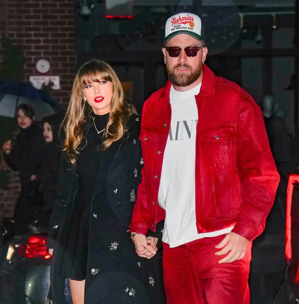 Every Question Travis Kelce Answered About His Relationship With Taylor Swift at Super Bowl 2025 Press Events