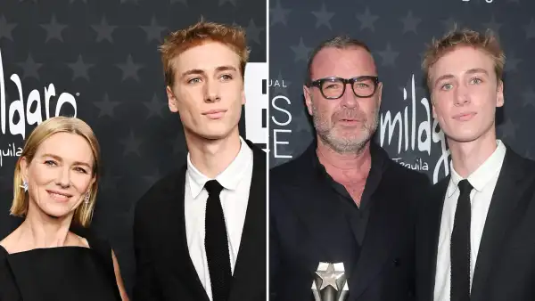 Exes Naomi Watts and Liev Schreiber Both Attend Critics Choice Bond With Son Sasha 016