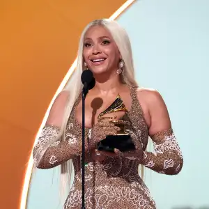 Beyonce Is in Shock After Winning Best Country Album for Cowboy Carter at the 2025 Grammy Awards