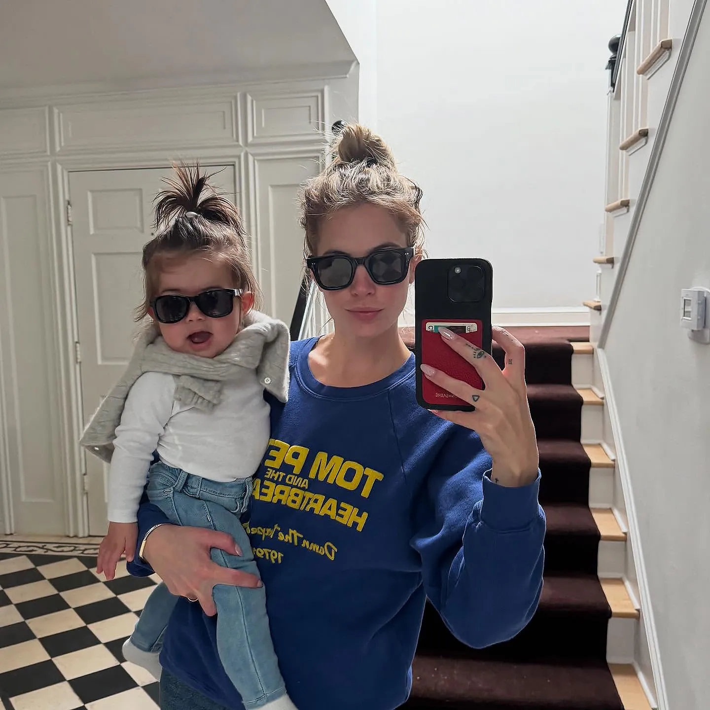 Feature Ashley Benson Shares 1st Look at 11-Month-Old Daughter Aspen Face