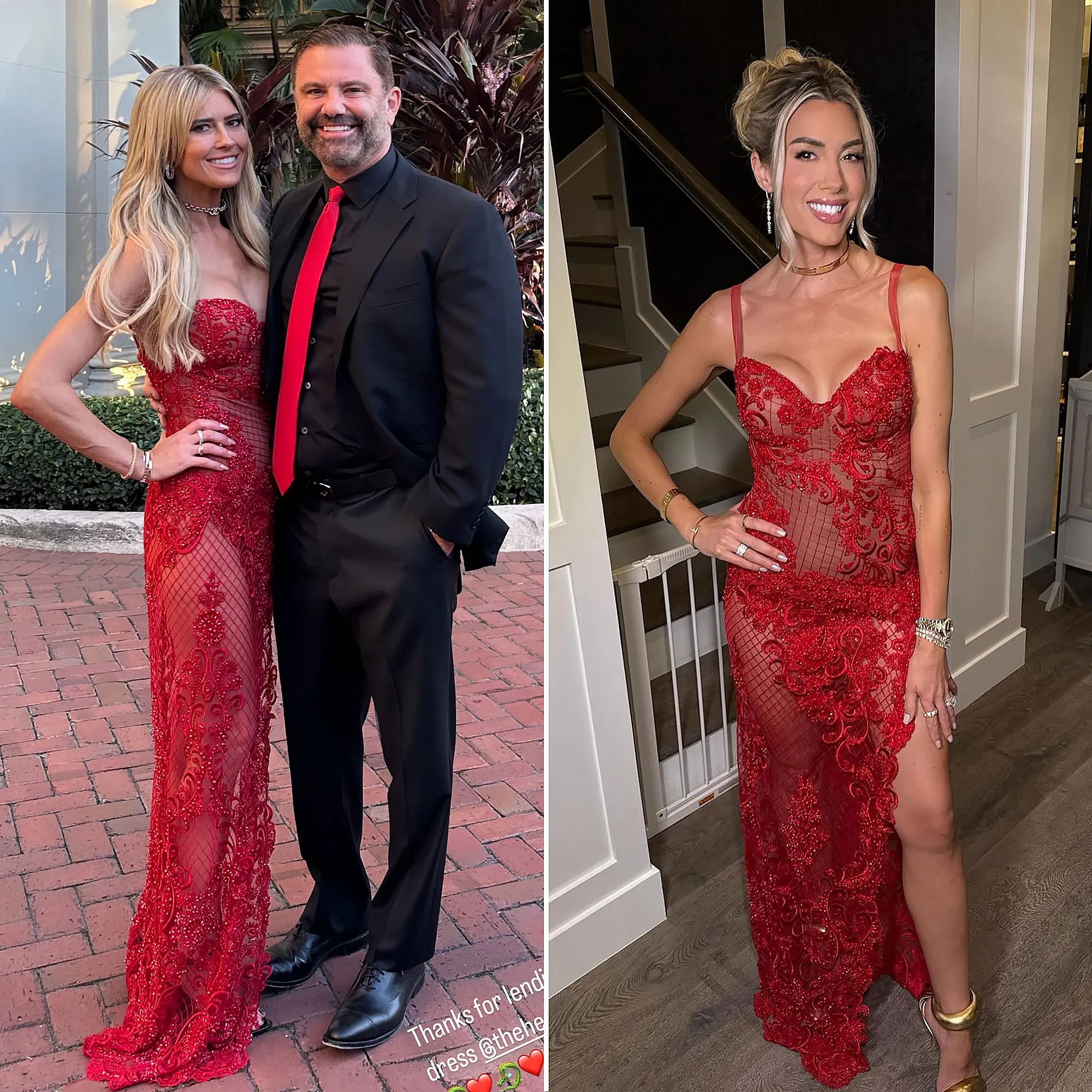 Feature Christina Haack Thanks Heather Rae El Moussa for Lending Me Gown for Gala With New BF