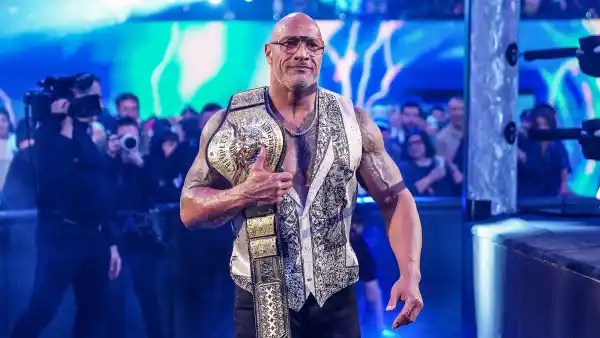 Feature Dwayne The Rock Johnson Announces Surprise WWE Return