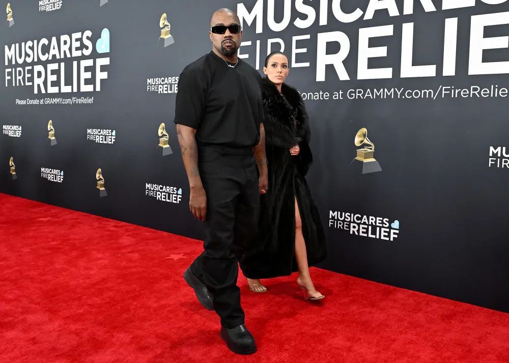 Feature Kanye West and Bianca Censori Pack on the PDA at 2025 Grammys Afterparty