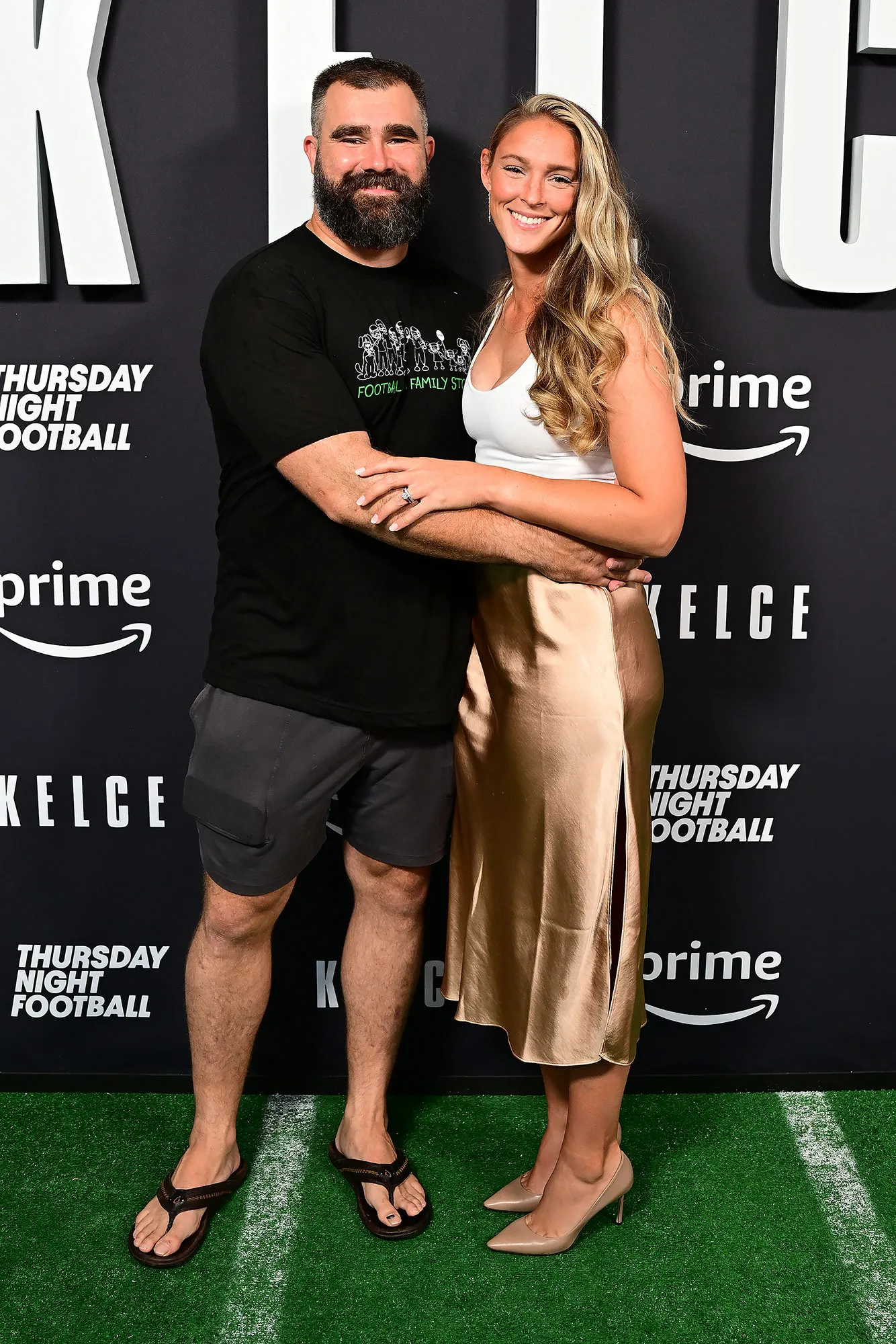 Feature Kylie Kelce Predicts Whether Jason Kelce Will Go Shirtless at 2025 Super Bowl