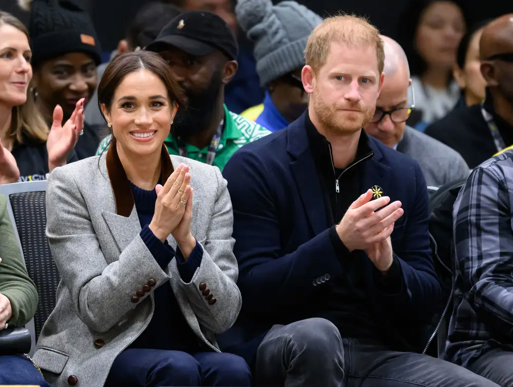 Feature Meghan Markle Wears Signet Ring With a Special Nod to Prince Harry