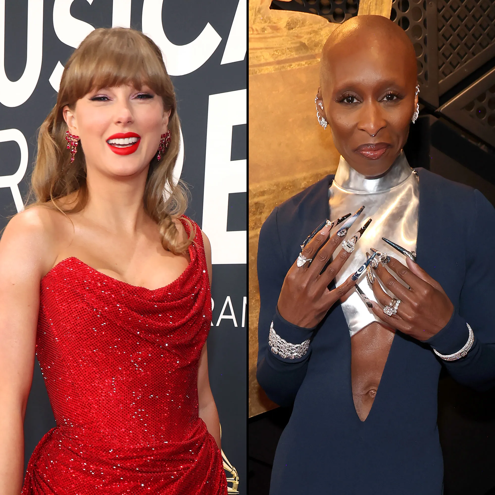 Feature Taylor Swift Offered Cynthia Erivo Her Seat at the 2025 Grammys