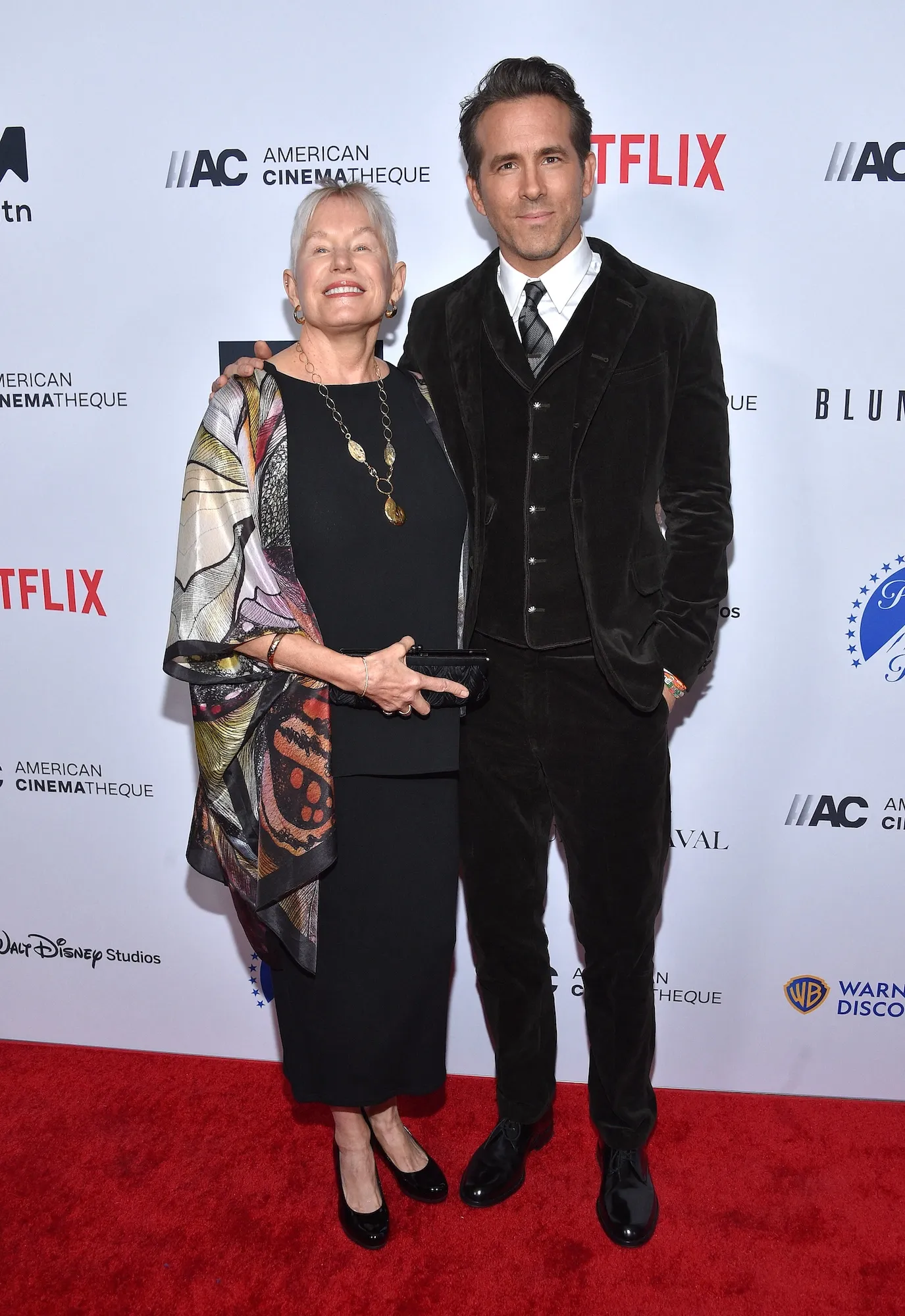 Ryan Reynolds and mother Tammy Reynolds