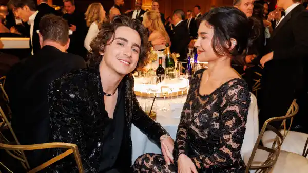 Timothée Chalamet and Kylie Jenner