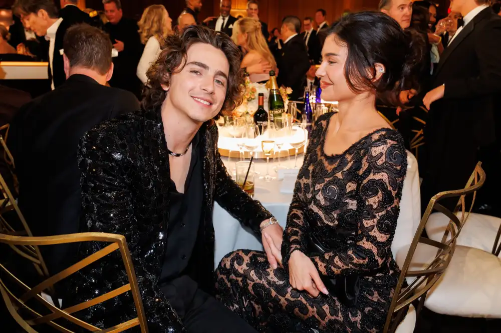 Timoth&eacute;e Chalamet and Kylie Jenner