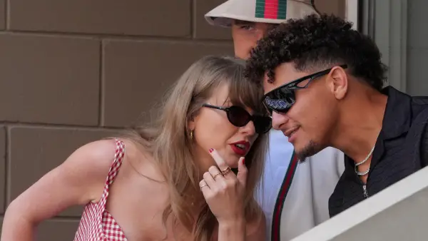 Taylor Swift and Patrick Mahomes