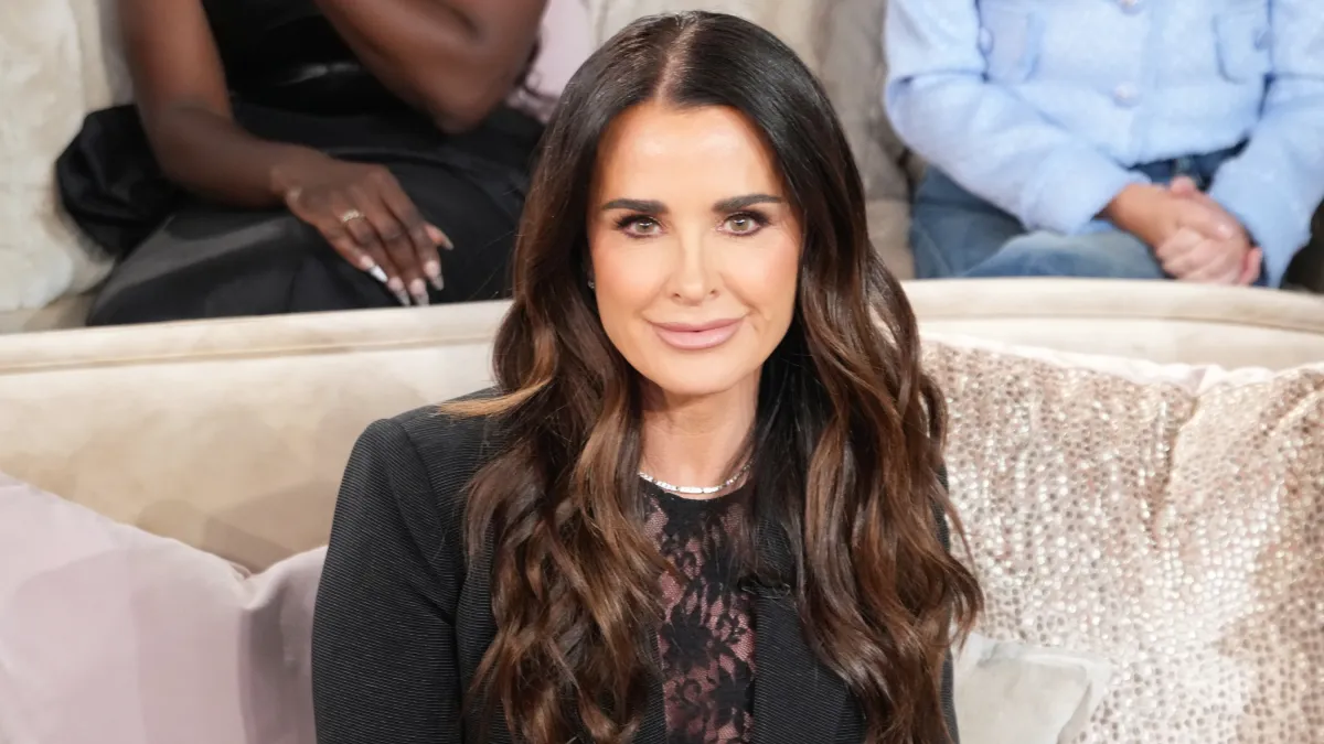Kyle Richards appears on "The Jennifer Hudson Show."