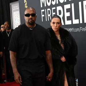 Kanye West and Bianca Censori