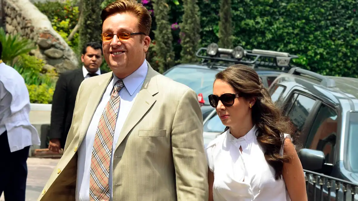 Daniel Bisogno y Cristina Riva Palacios en 2013.