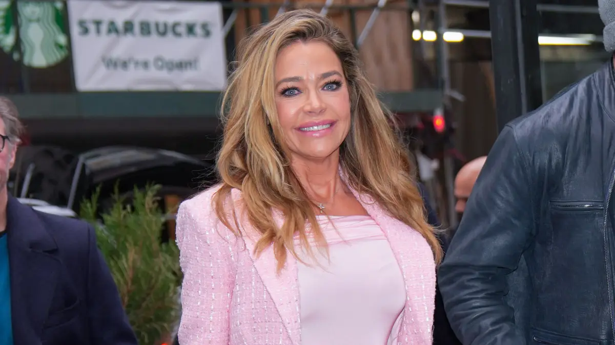 Denise Richards is seen on February 27, 2025 in New York City.