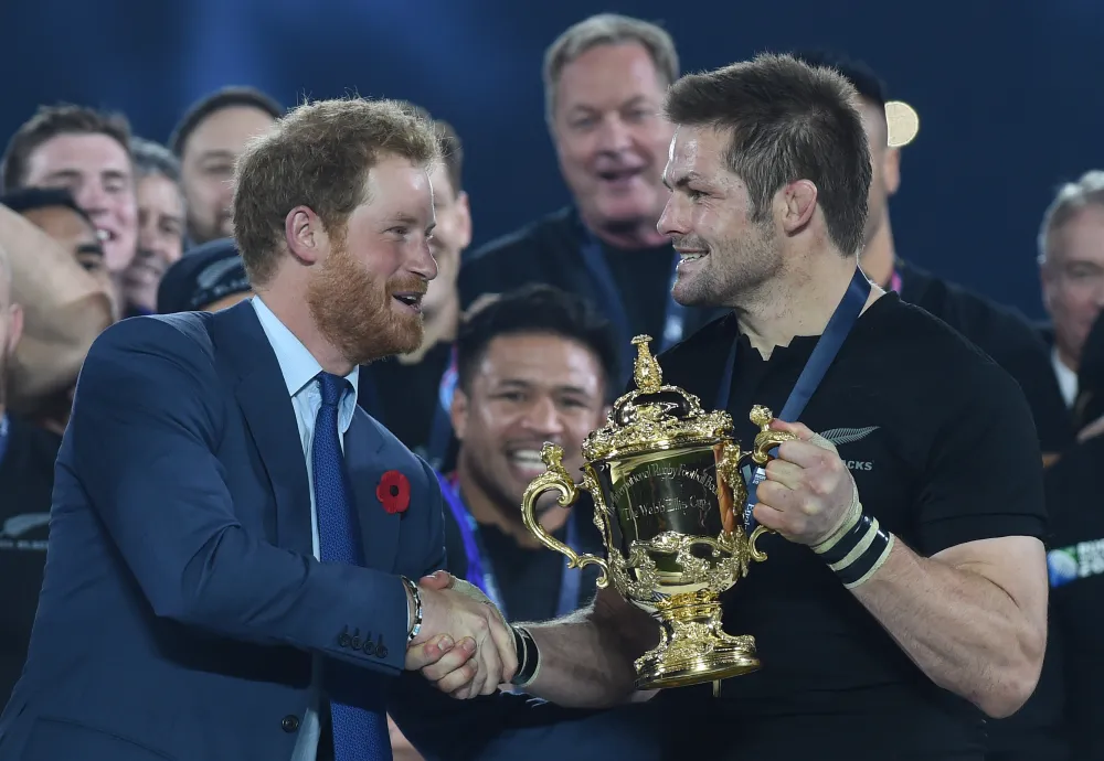 Prince Harry and Richie McCaw