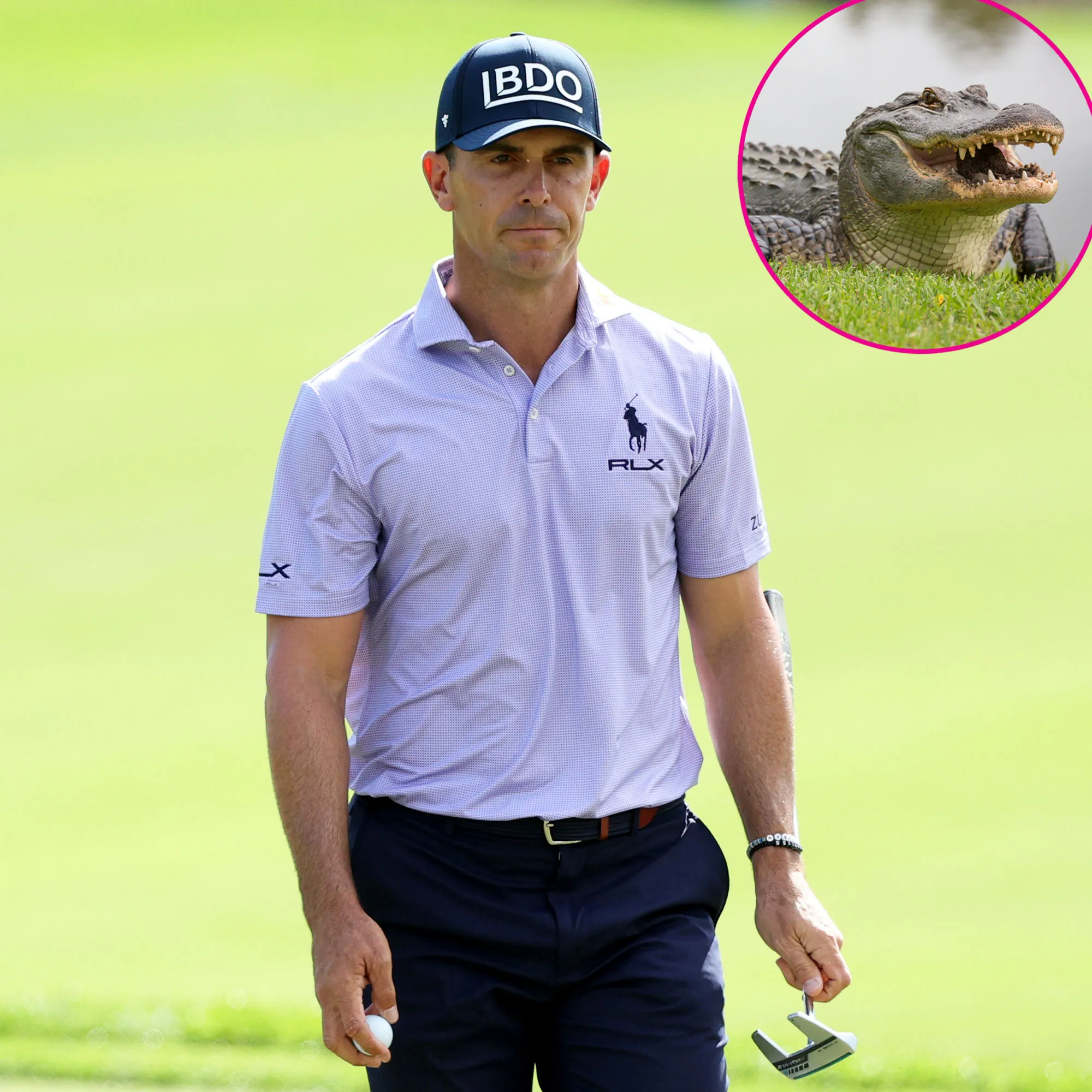 Golfer Billy Horschel Single Handedly Scared Away an Alligator Off the Course