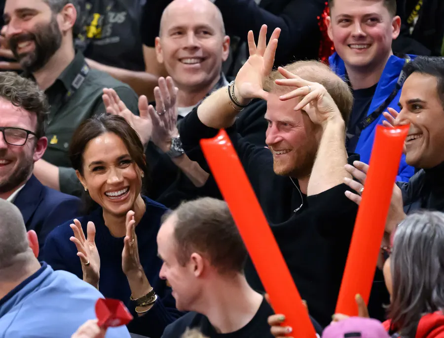 Goofing Around Prince Harry and Meghan Markle Best Photos at 2025 Invictus Games