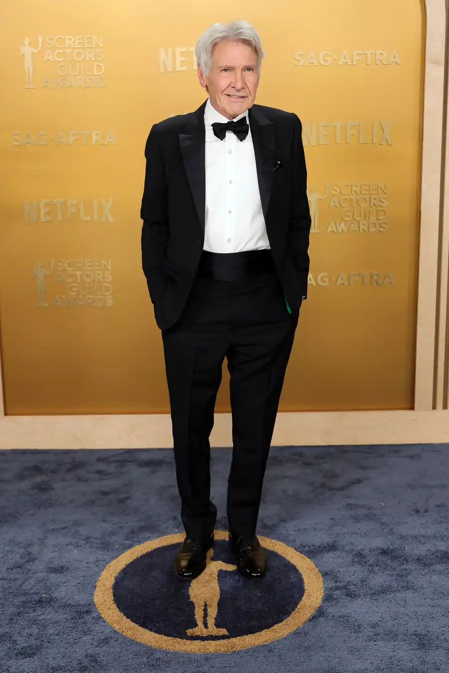 Harrison Ford Arrival Red Carpet 31st Annual Screen Actors Guild Awards 2025 SAG