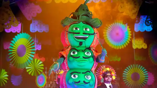 How Fuzzy Peas Athletic Past Prepared Him for The Masked Singer