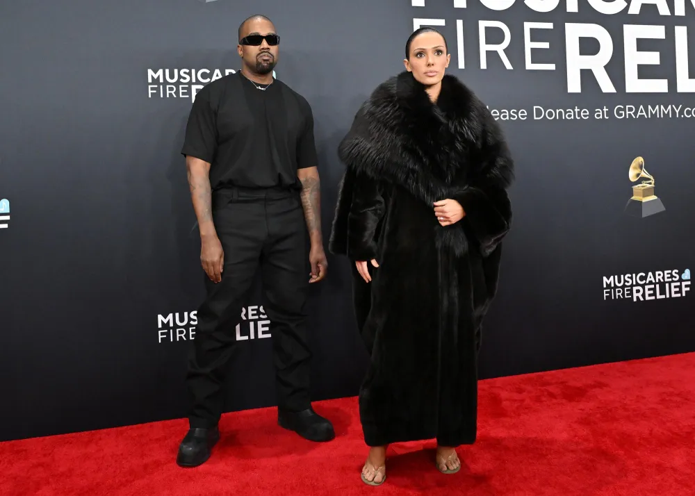 Inside Kanye West and Bianca Censoris 2025 Grammys Red Carpet Moment