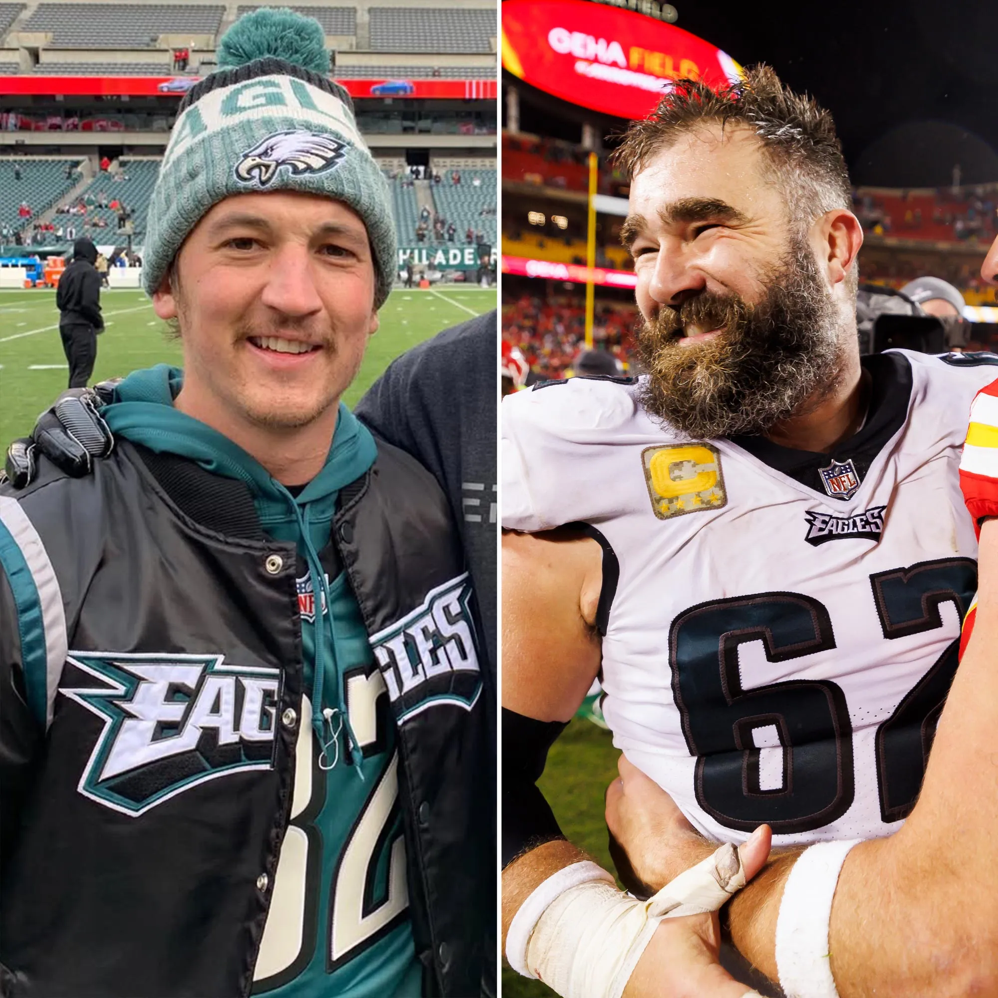 Inside Miles Teller s Philadelphia Eagles Fandom — And Friendship With Jason Kelce 904