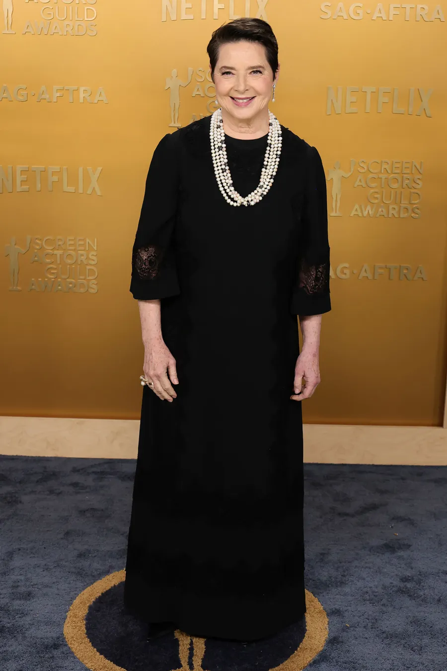 Isabella Rossellini Arrival Red Carpet 31st Annual Screen Actors Guild Awards 2025 SAG