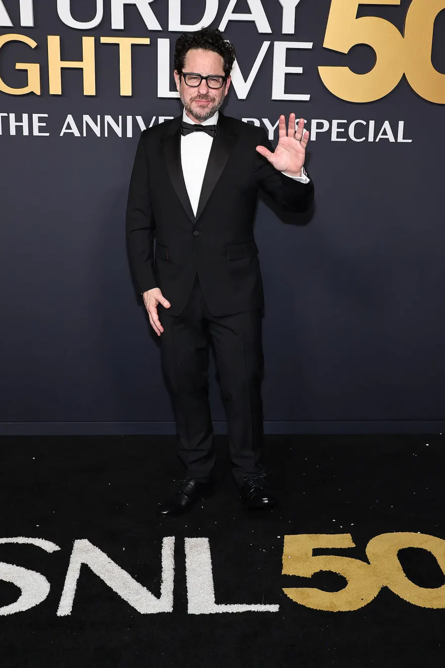 JJ Abrams SNL50 The Anniversary Special Saturday Night Live Red Carpet Arrival SNL 50