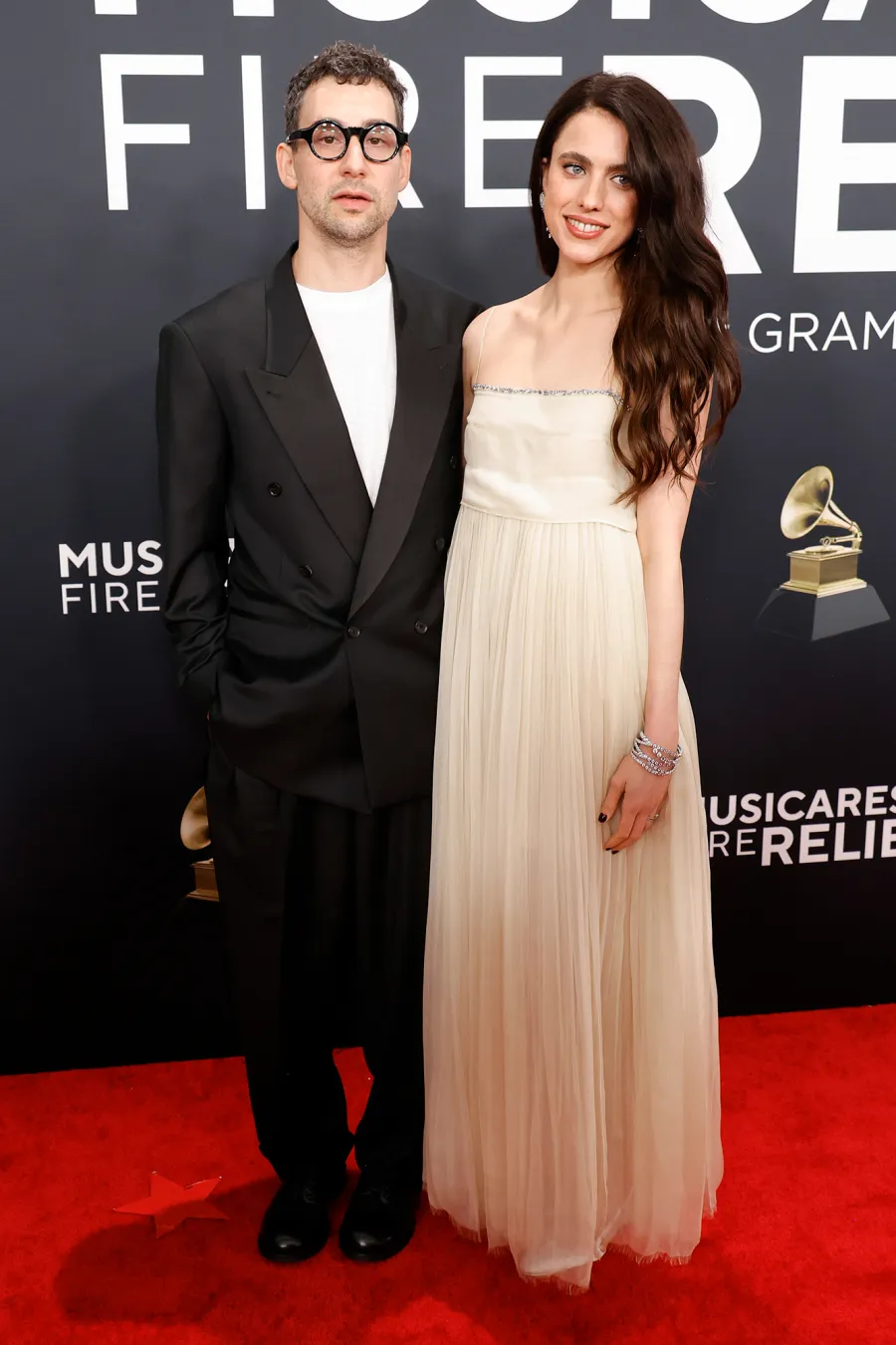 Jack Antonoff and Margaret Qualley Hottest 2025 Grammys Couples