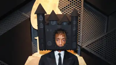 Jaden Smith 2025 GRAMMYS Jayden Smith Turns Heads After Wearing a House on His Head at 2025 Grammys