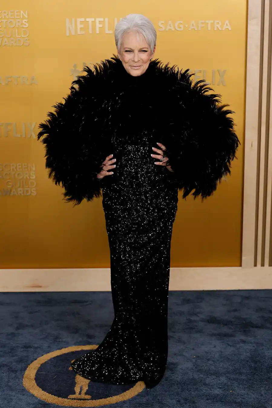 Jamie Lee Curtis Arrival Red Carpet 31st Annual Screen Actors Guild Awards 2025 SAG