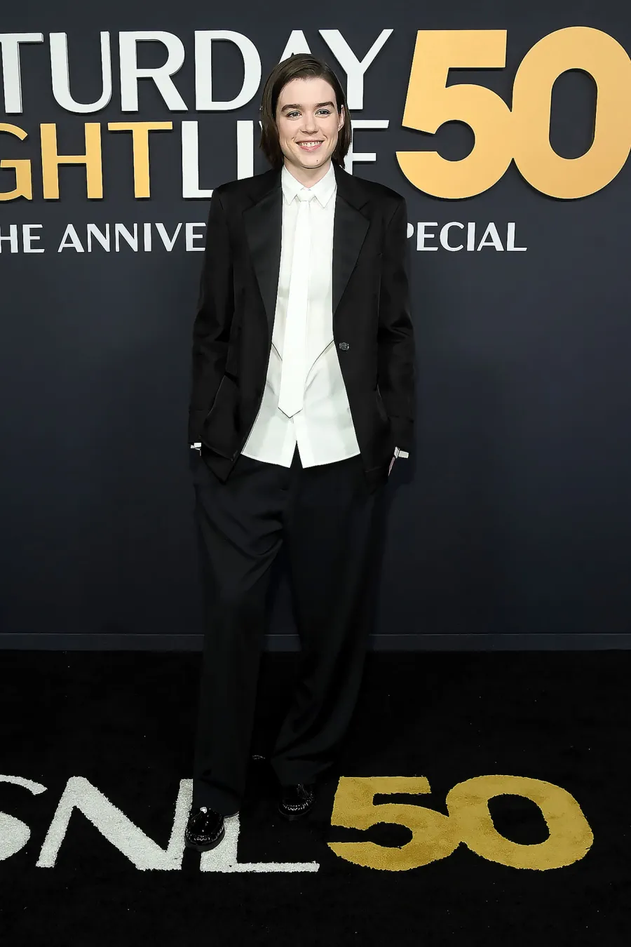 Jane Wickline SNL50 The Anniversary Special Saturday Night Live Red Carpet Arrival SNL 50