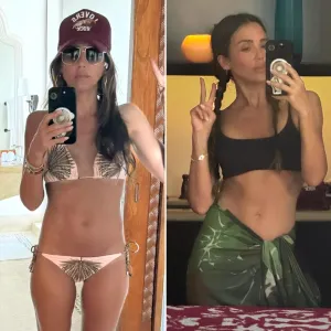 Jessica Alba is bikini clad during trip with son Hayes amid divorce